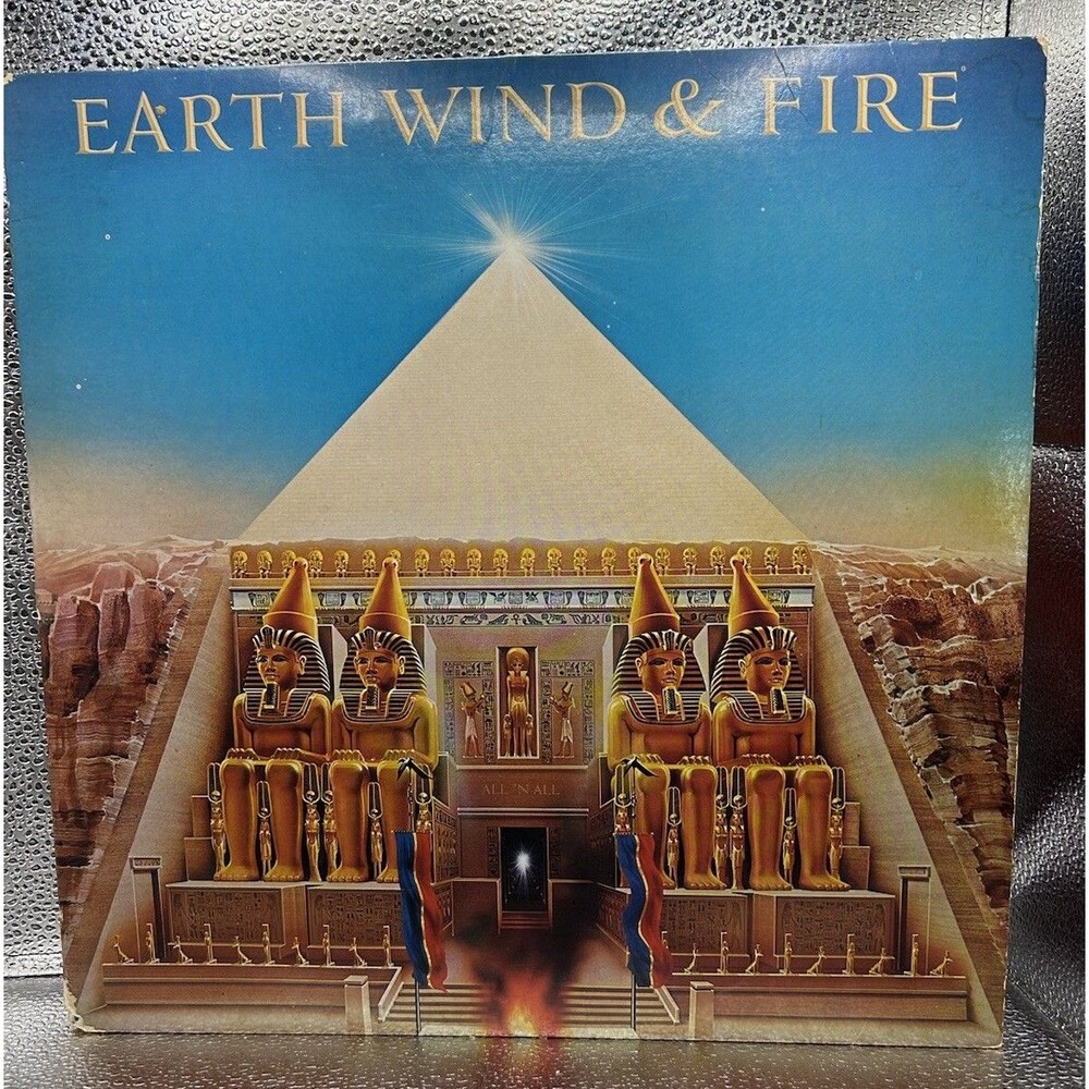 Earth Wind & Fire All ’N All Vinyl Record LP 1977 Columbia Records Gatefold